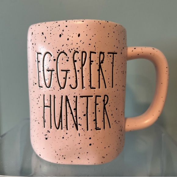 Rae Dunn Artisan Collection Other - Rae Dunn Artisan Collection Speckled Pink Eggspert Hunter Mug Coffee Cup. 16 oz.